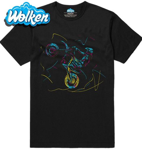 Obrázek produktu Pánské tričko Neon Motorkář Dirt Bike Rider