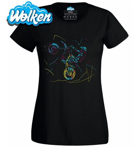 Obrázek produktu Dámské tričko Neon Motorkář Dirt Bike Rider