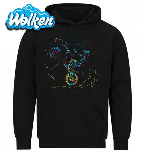 Obrázek produktu Pánská mikina Neon Motorkář Dirt Bike Rider