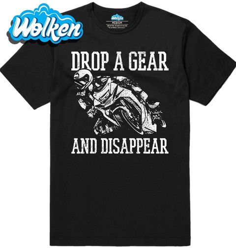 Obrázek produktu Pánské tričko Podřaď a Zmiz Drop A Gear And Disappear