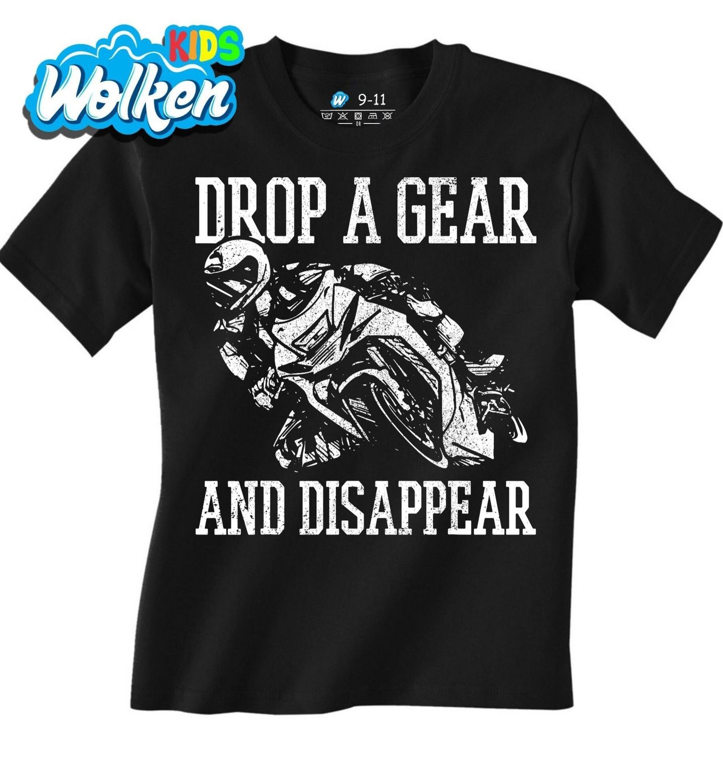 Dětské tričko Podřaď a Zmiz Drop A Gear And Disappear.jpg