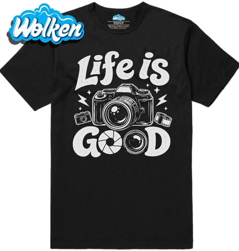 Obrázek produktu Pánské tričko Život Fotografa je Skvělý Life Is Good