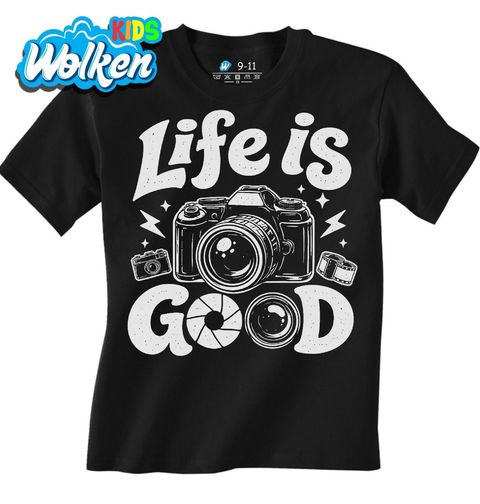 Obrázek produktu Dětské tričko Život Fotografa je Skvělý Life Is Good