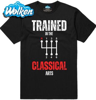 Pánské tričko Manuální Převodovka Trained in the classical arts.jpg