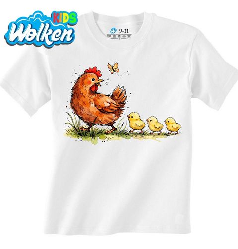 Obrázek produktu Dětské tričko Slepičí Maminka s Kuřaty