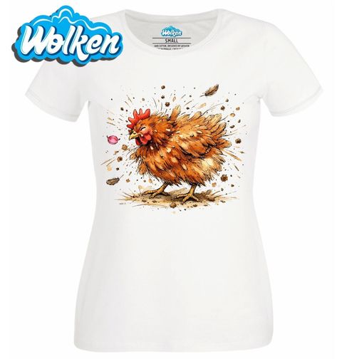 Obrázek produktu Dámské tričko Popelení Slepičí Koupel