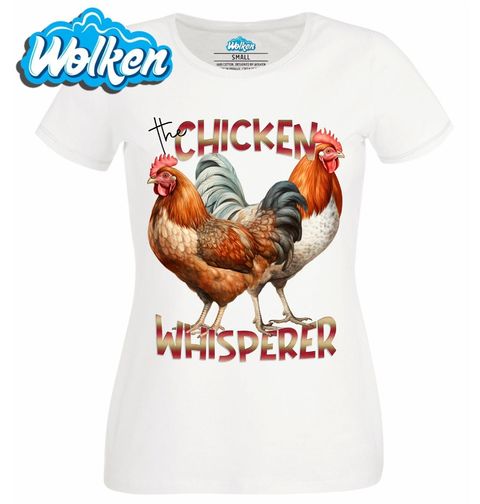 Obrázek produktu Dámské tričko Krotitel Slepic The Chicken Whisperer