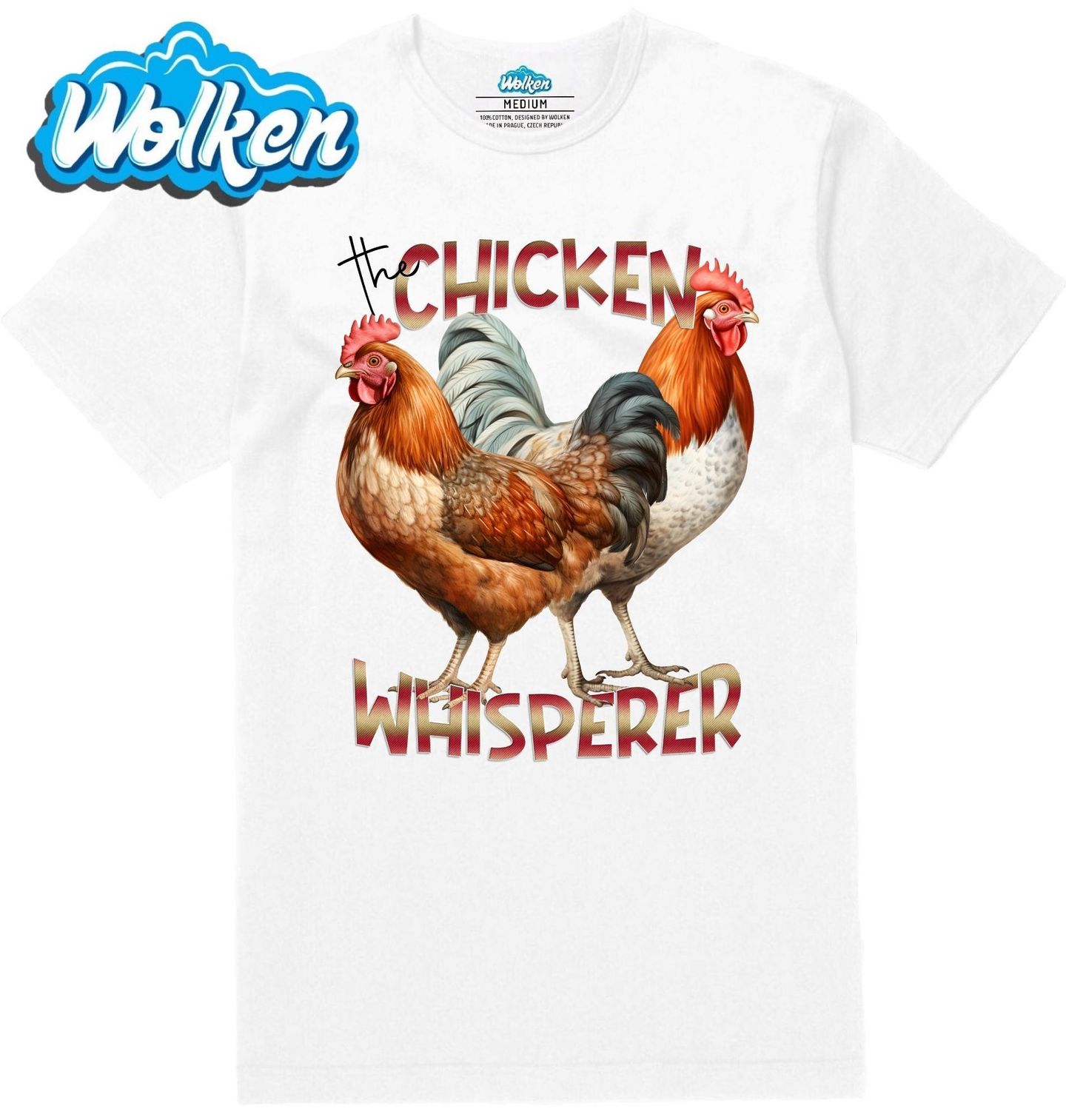 Pánské tričko Krotitel Slepic The Chicken Whisperer.jpg