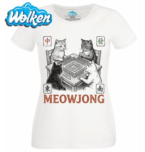 Obrázek produktu Dámské tričko Kočičí mistři Meowjongu