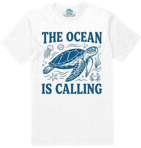 Obrázek produktu Pánské tričko Želva Oceán volá The Ocean Is Calling