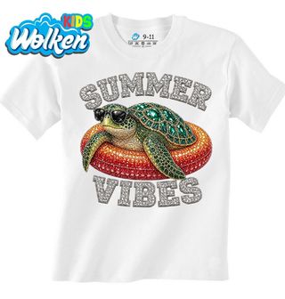 Dětské tričko Diamantová Želva Summer Vibes.jpg