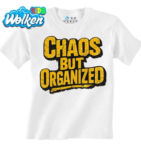 Obrázek produktu Dětské tričko Organizovaný Chaos Chaos But Organized