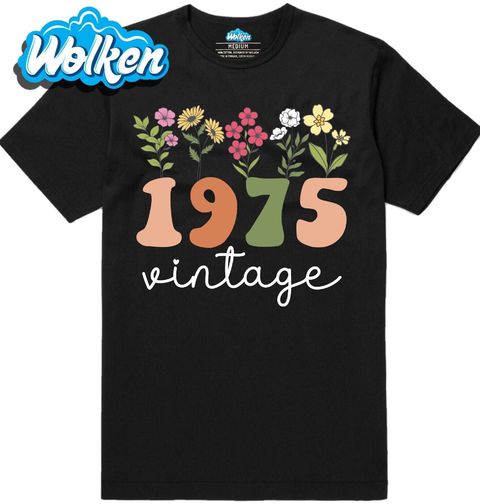Obrázek produktu Pánské tričko Květinový Ročník 1975