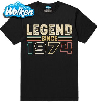 Pánské tričko Legenda od roku 1974 Legends since 1974.jpg