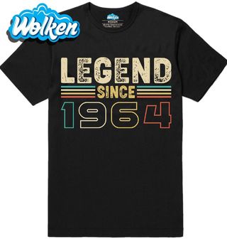 Pánské tričko Legenda od roku 1964 Legends since 1964.jpg