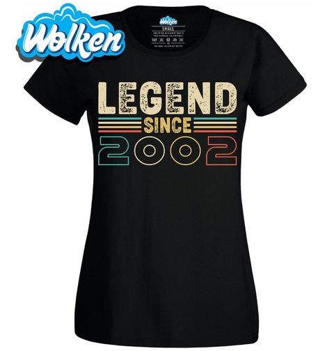 Obrázek produktu Dámské tričko Legenda od roku 2002 Legend since 2002