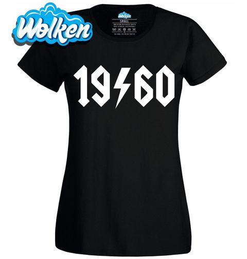 Obrázek produktu Dámské tričko Rockový Ročník 1960 ACDC