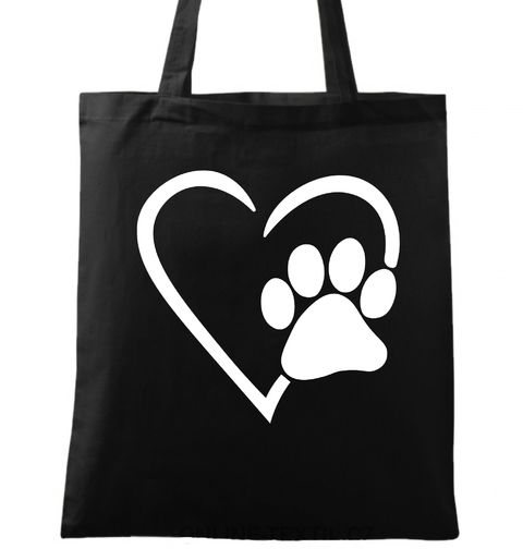 Obrázek produktu Bavlněná taška Zvířecí Láska