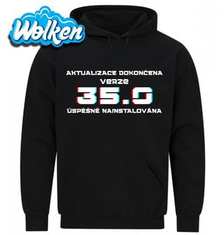 Mikina Aktualizace dokončena Verze 35 Úspěšně Nainstalována.jpg
