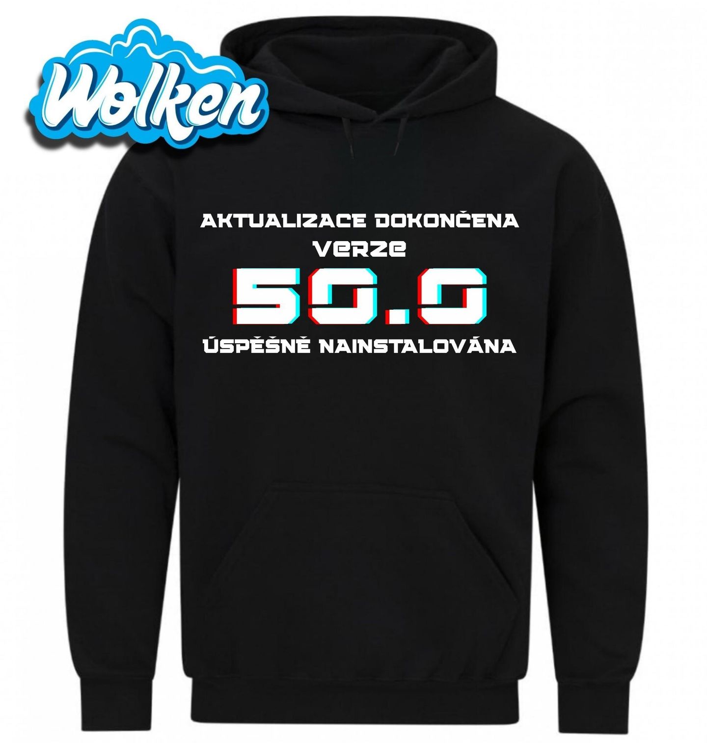 Mikina Aktualizace dokončena Verze 50 Úspěšně Nainstalována.jpg