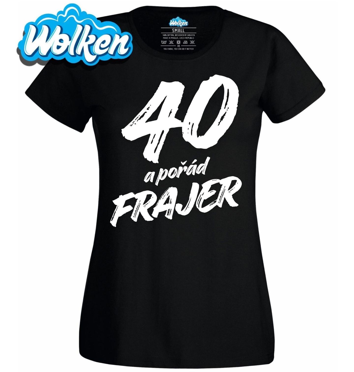 Dámské tričko 40 a pořád Frajer.jpg