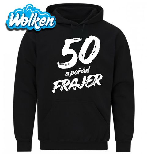 Obrázek produktu Pánská mikina 50 a pořád Frajer