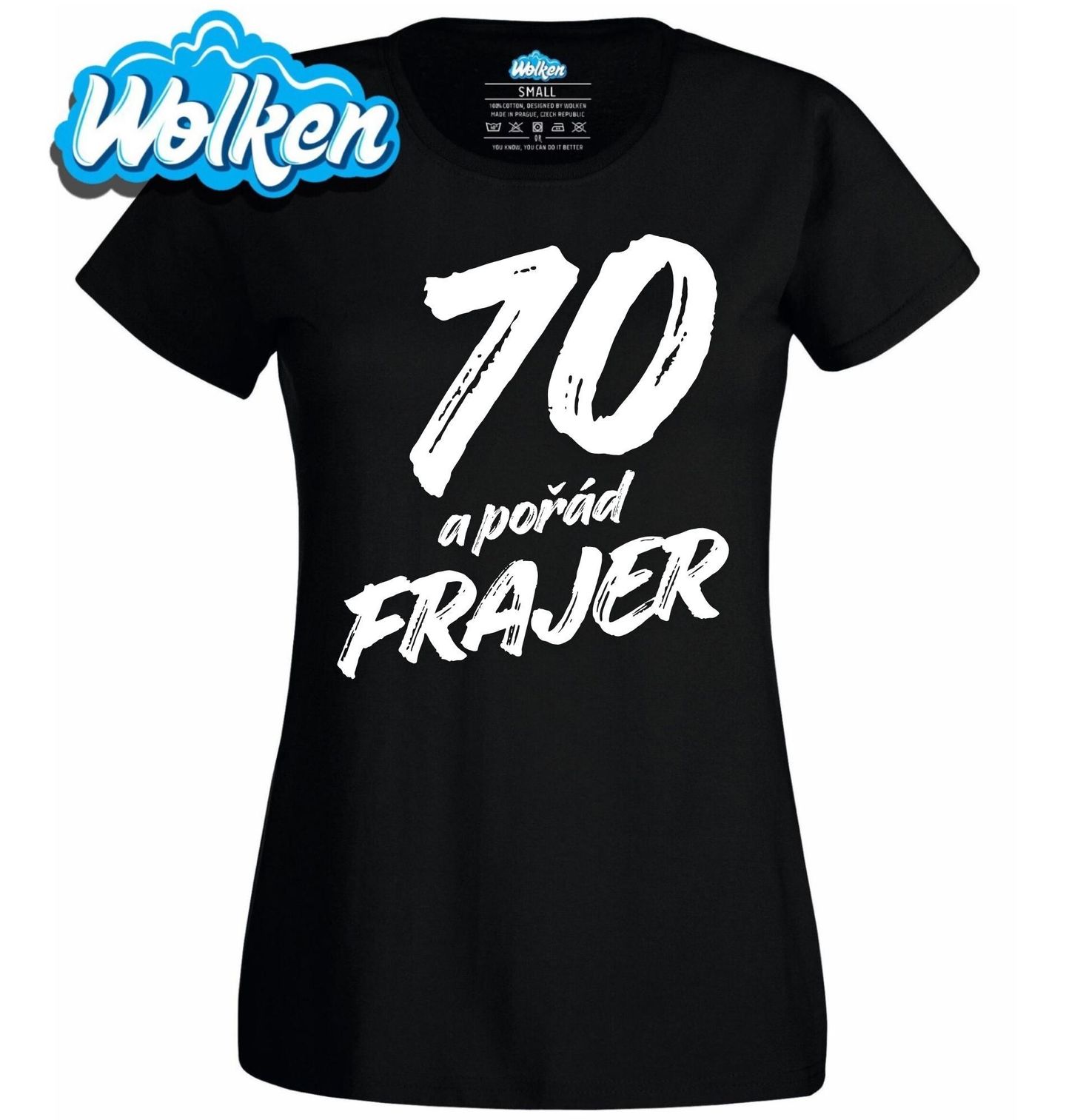 Dámské tričko 70 a pořád Frajer.jpg