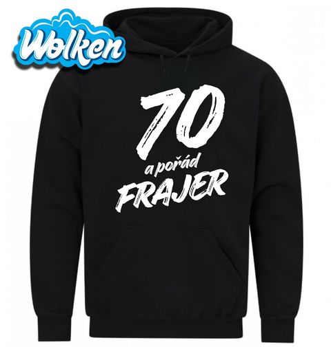 Obrázek produktu Pánská mikina 70 a pořád Frajer