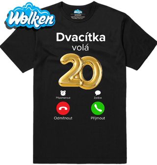 Pánské tričko Dvacítka volá Phone Call.jpg