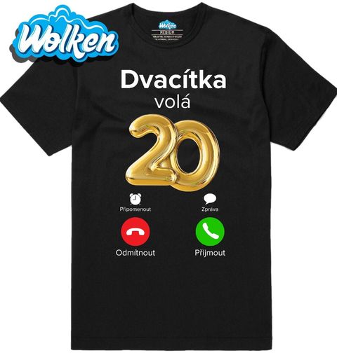 Obrázek produktu Pánské tričko Dvacítka volá Phone Call