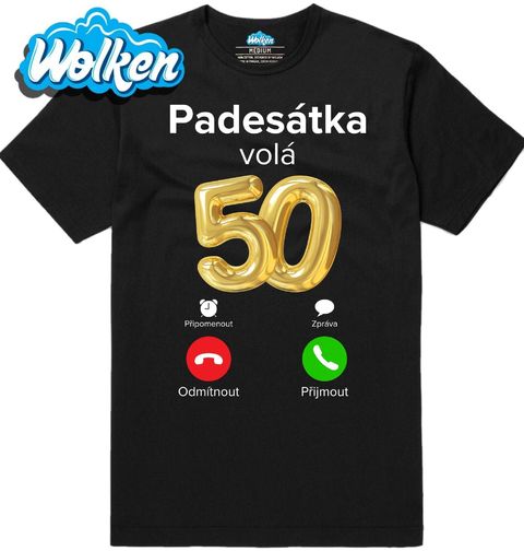 Obrázek produktu Pánské tričko Padesátka volá Phone Call