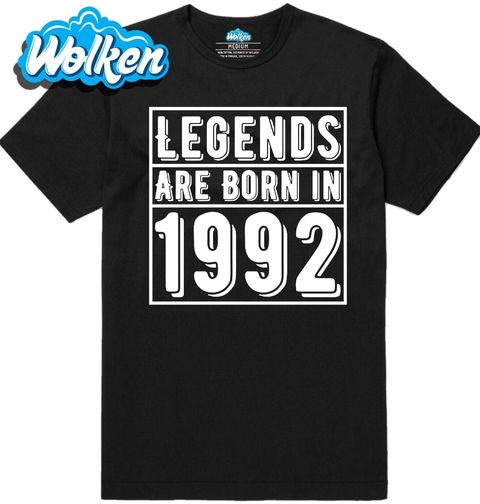 Obrázek produktu Pánské tričko Legendy se rodí 1992 Legends are born in 1992