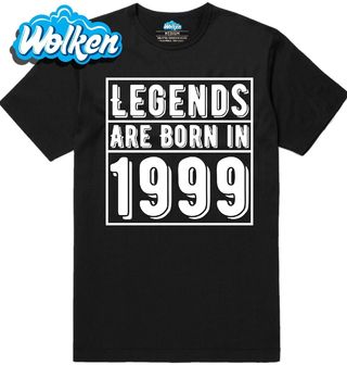Pánské tričko Legendy se rodí 1999 Legends are born in 1999.jpg