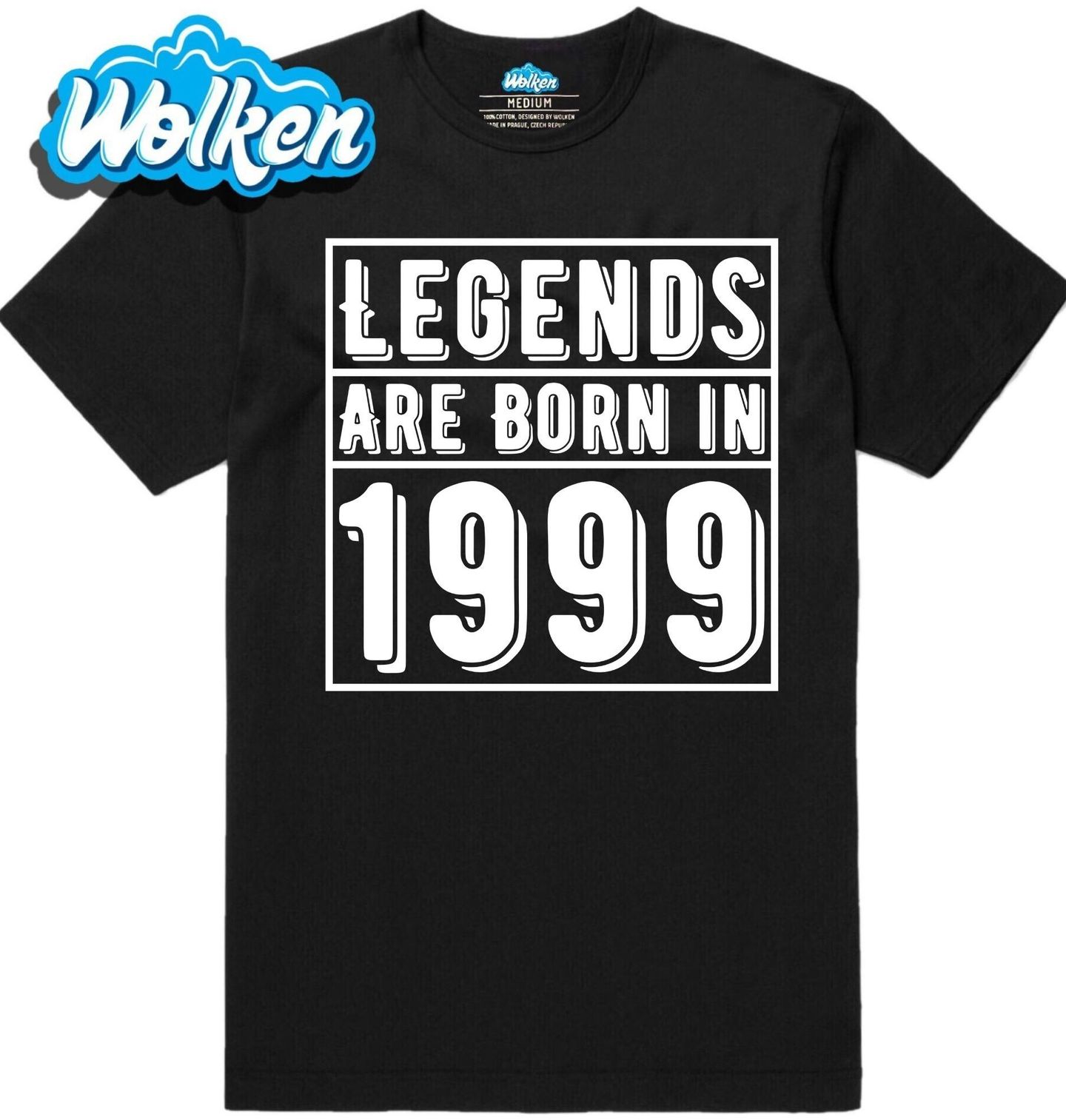 Pánské tričko Legendy se rodí 1999 Legends are born in 1999.jpg