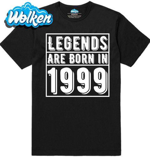Obrázek produktu Pánské tričko Legendy se rodí 1999 Legends are born in 1999