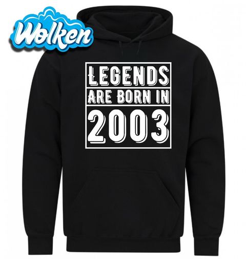 Obrázek produktu Pánská mikina Legendy se rodí 2003 Legends are born in 2003