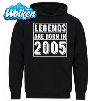 Mikina Legendy se rodí 2005 Legends are born in 2005.jpg