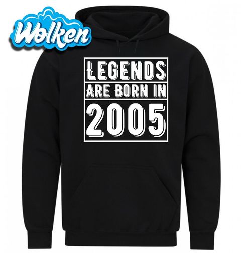 Obrázek produktu Pánská mikina Legendy se rodí 2005 Legends are born in 2005