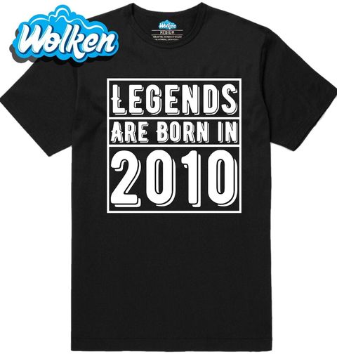 Obrázek produktu Pánské tričko Legendy se rodí 2010 Legends are born in 2010