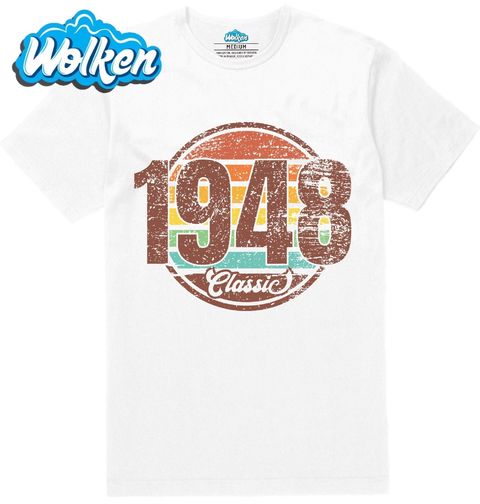 Obrázek produktu Pánské tričko Ročník 1948 Retro Classic