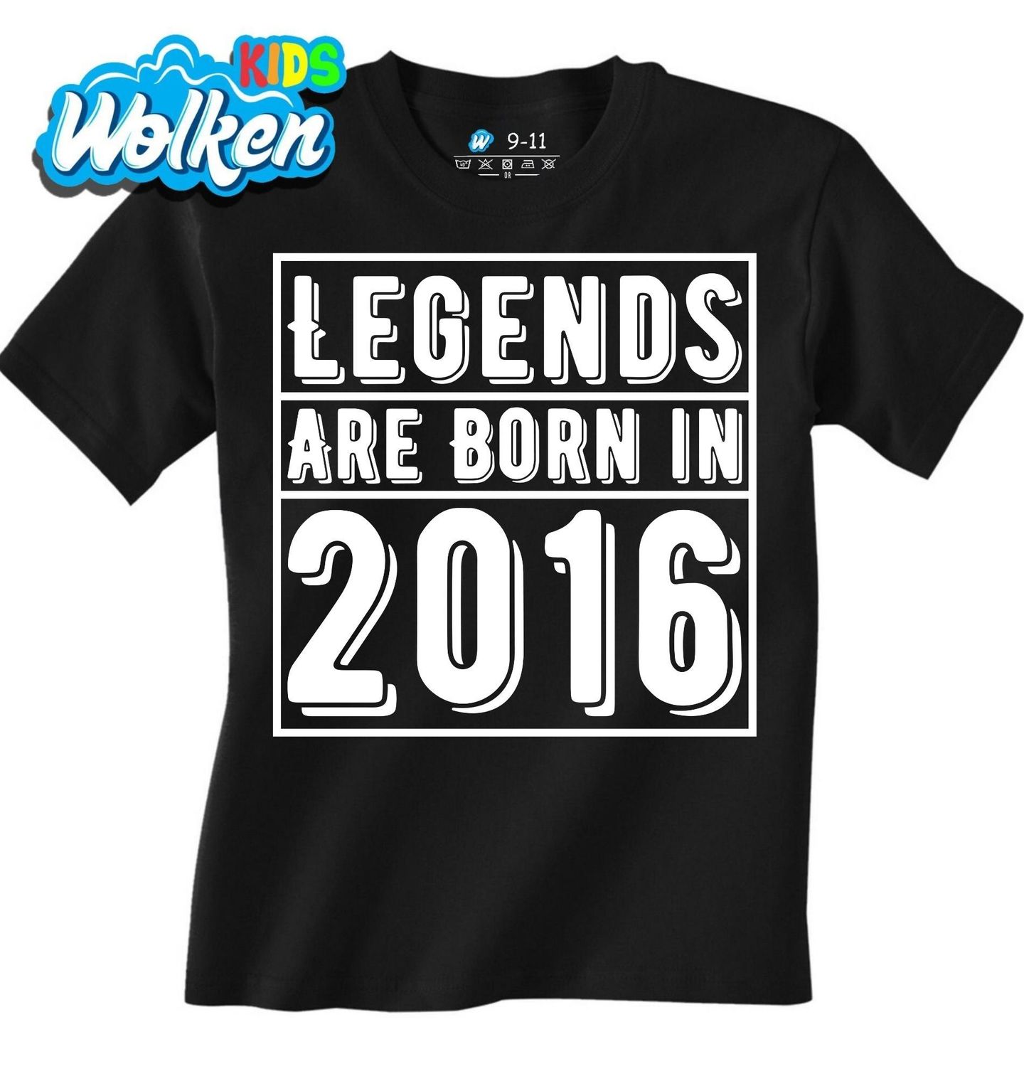 Dětské tričko Legendy se rodí 2016 Legends are born in 2016.jpg