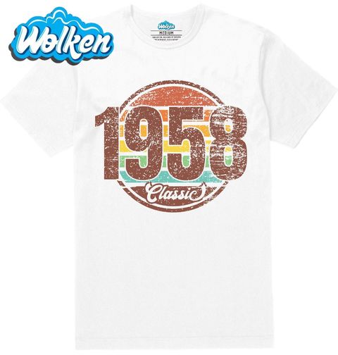 Obrázek produktu Pánské tričko Ročník 1958 Retro Classic