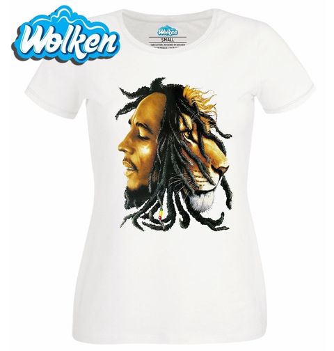 Obrázek produktu Dámské tričko Bob Marley a Lev
