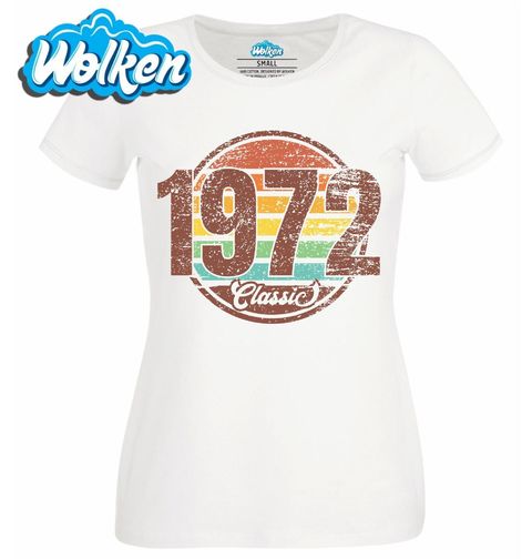Obrázek produktu Dámské tričko Ročník 1972 Retro Classic