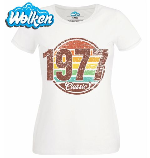 Obrázek produktu Dámské tričko Ročník 1977 Retro Classic