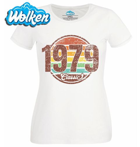 Obrázek produktu Dámské tričko Ročník 1979 Retro Classic