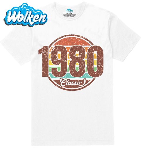 Obrázek produktu Pánské tričko Ročník 1980 Retro Classic