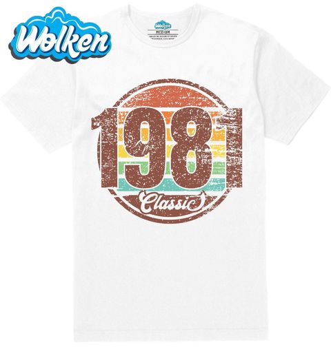 Obrázek produktu Pánské tričko Ročník 1981 Retro Classic