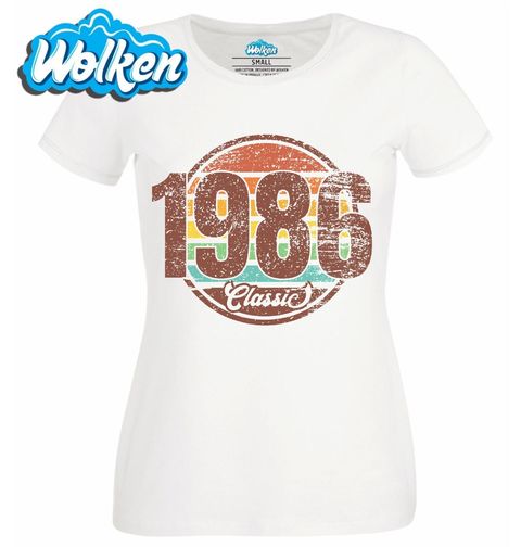 Obrázek produktu Dámské tričko Ročník 1986 Retro Classic