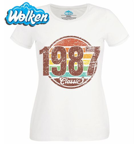 Obrázek produktu Dámské tričko Ročník 1987 Retro Classic